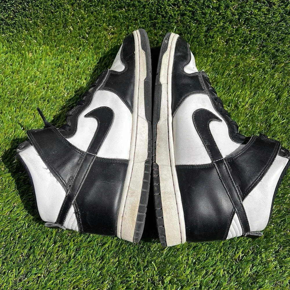 Nike Shoes Men Size 9.5 Dunk High Panda Black White Sneakers DD1869-103